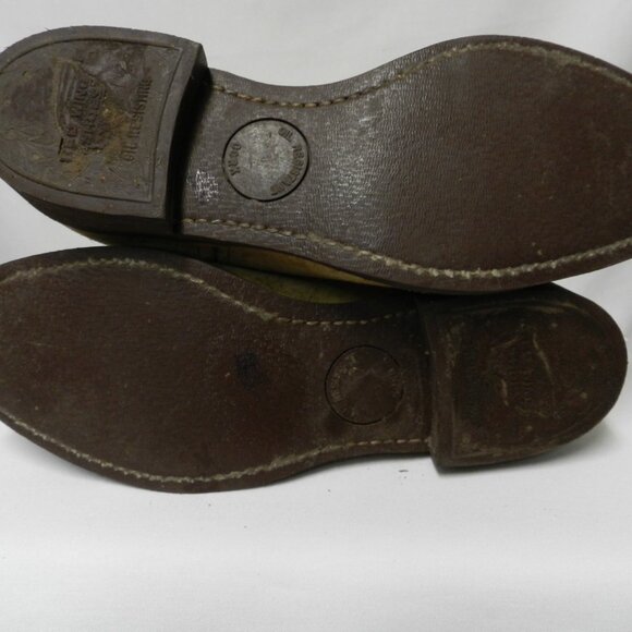 Red Wing 1188 Pecos Suede Steel Top pull-on boots Work Vintage USA Size Sz 7.5 - Picture 13 of 14